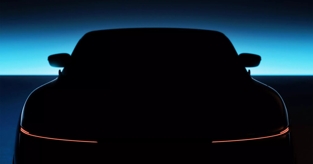 La silhouette oscurata del concept BMW La silhouette oscurata del concept BMW