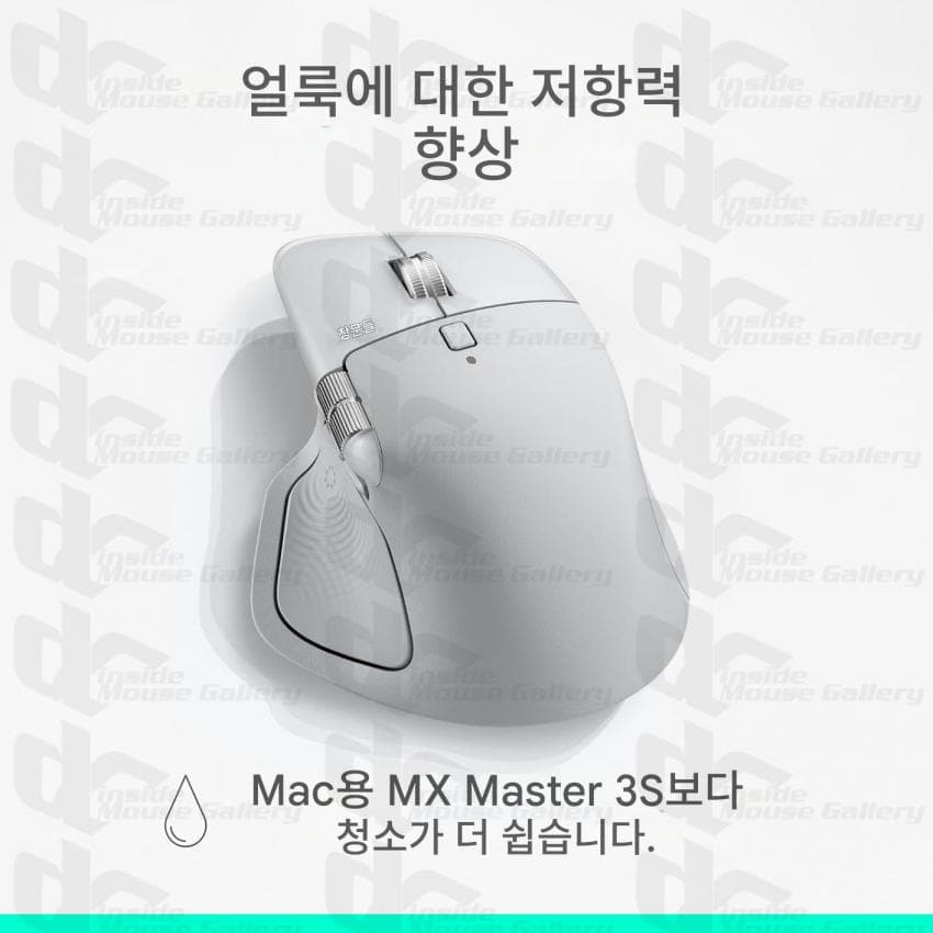 Rendering del mouse Logitech MX Master 4