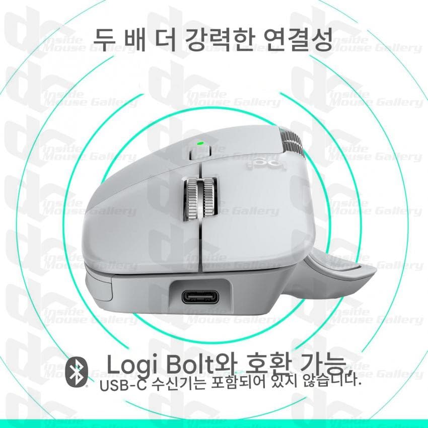 Rendering del mouse Logitech MX Master 4