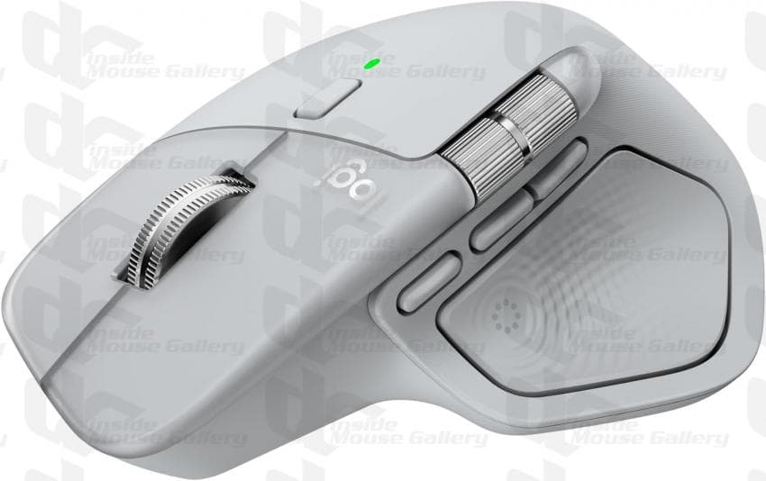 Rendering del mouse Logitech MX Master 4