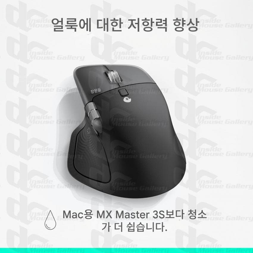 Rendering del mouse Logitech MX Master 4
