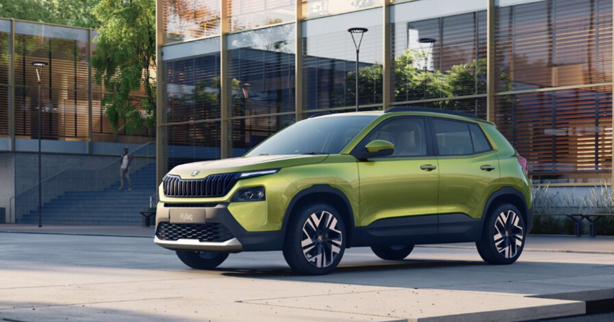 Il crossover Śkoda Kylaq nello stabilimento di Pune Il crossover Śkoda Kylaq nello stabilimento di Pune