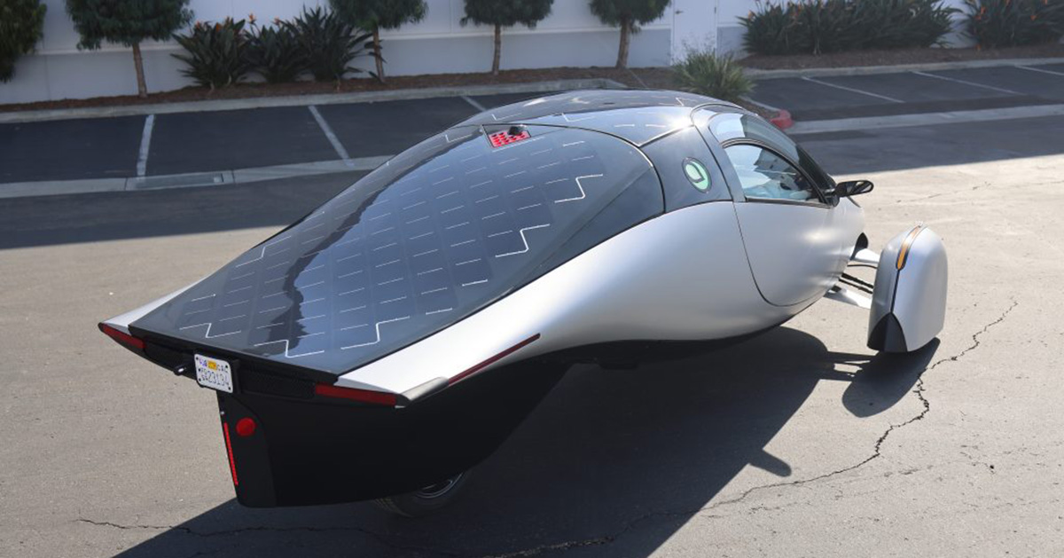 Aptera, auto elettrica a tre ruote Aptera, auto elettrica a tre ruote