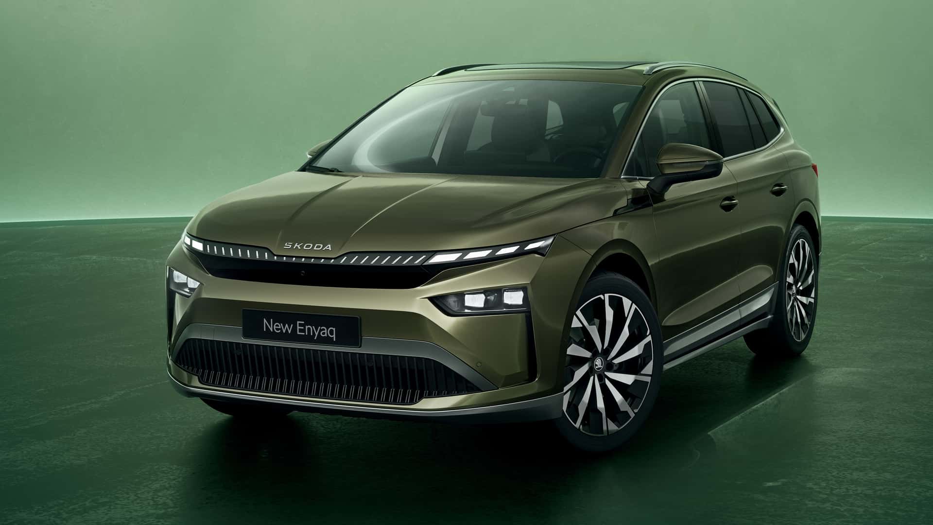 Prima immagine della Skoda Enyaq ed Enyaq Coupé aggiornate