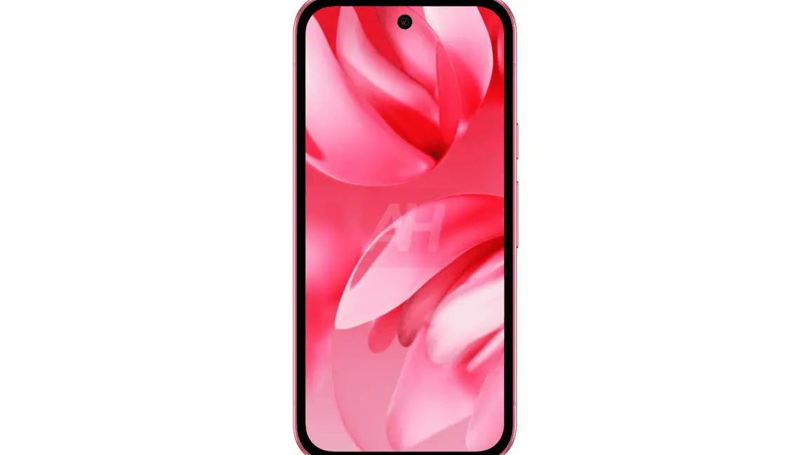 Render dello smartphone Google Pixel 9a Render dello smartphone Google Pixel 9a