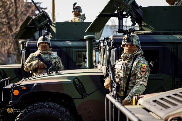 Veicoli fuoristrada HMMWV per la Moldavia
