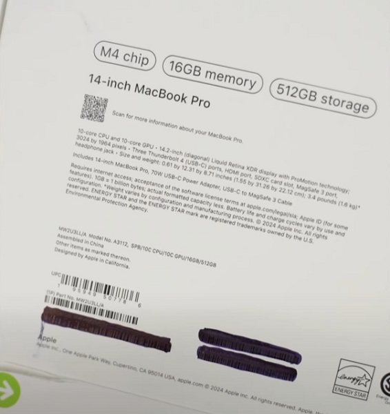 Una delle più grandi fughe di notizie della storia di Apple: blogger russi hanno diffuso foto e specifiche del non ancora annunciato MacBook Pro con chip M4-3 Una delle più grandi fughe di notizie della storia di Apple: blogger russi hanno diffuso foto e specifiche del non ancora annunciato MacBook Pro con chip M4-3