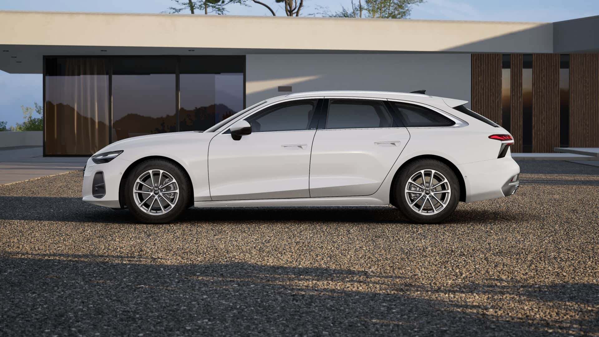 Design dell'Audi A6 Avant 2025 in configurazione base Design dell'Audi A6 Avant 2025 in configurazione base