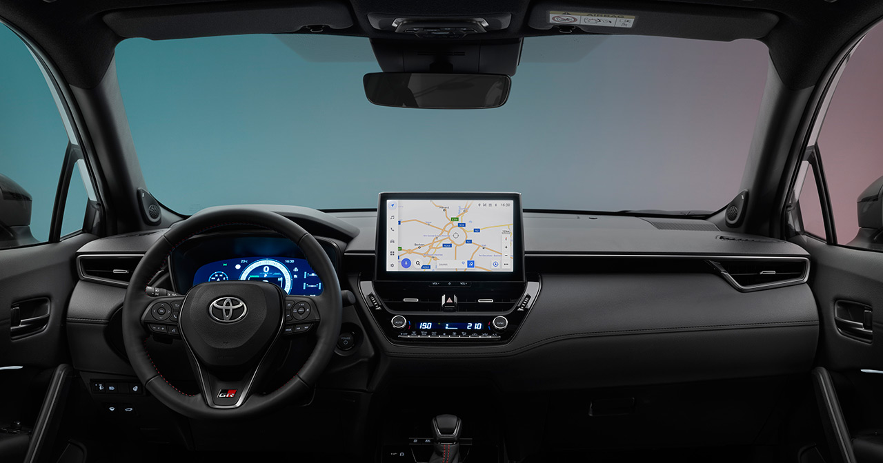 Sedili sportivi della Toyota Corolla Cross GR Sport