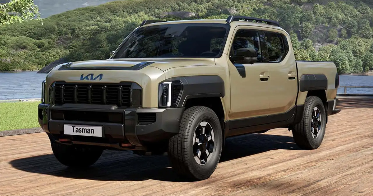 Kia Tasman 2025 Cat a confronto. Confronto tra la Kia Tasman 2025 Cat e la concept car Weekender