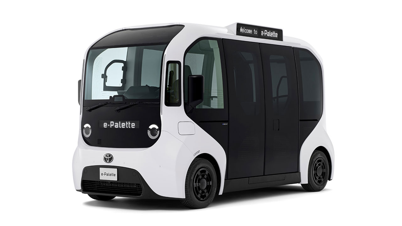 Veicolo elettrico multiuso Toyota e-Palette Veicolo elettrico multiuso Toyota e-Palette