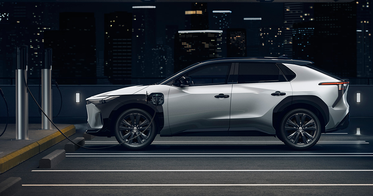 2025 Toyota bZ4X Nightshade Edition - Perla Wind Chill - Interno