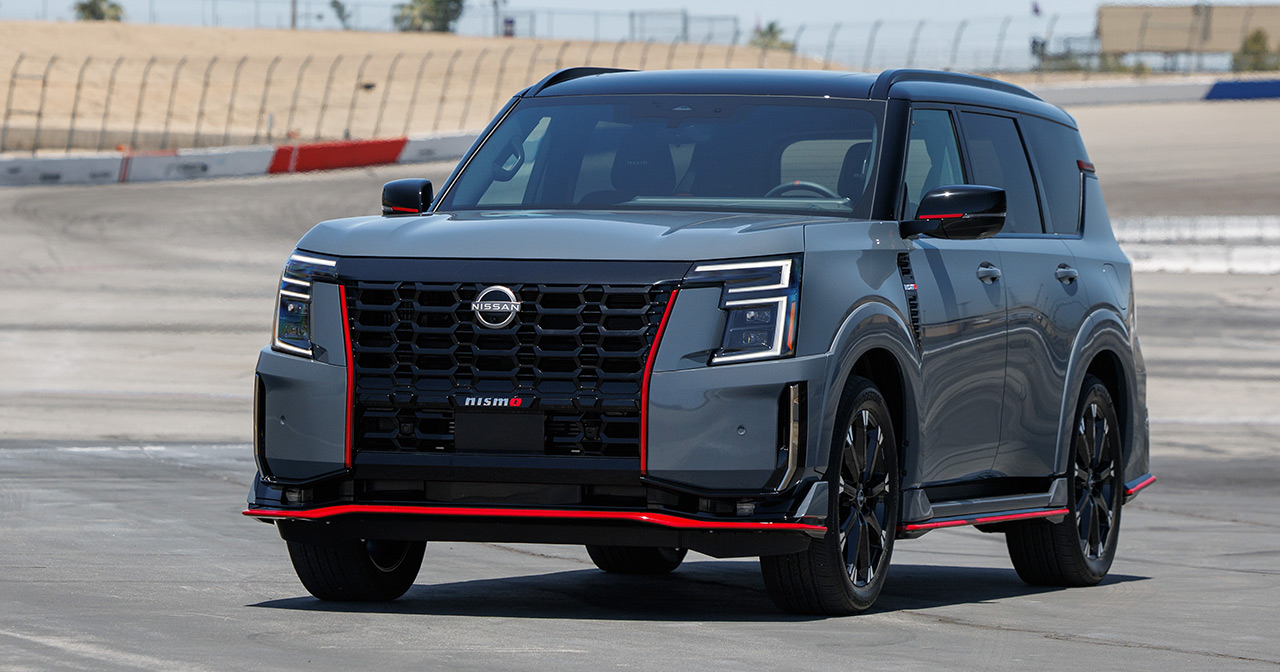 Nissan Armada NISMO 2026 - vista frontale