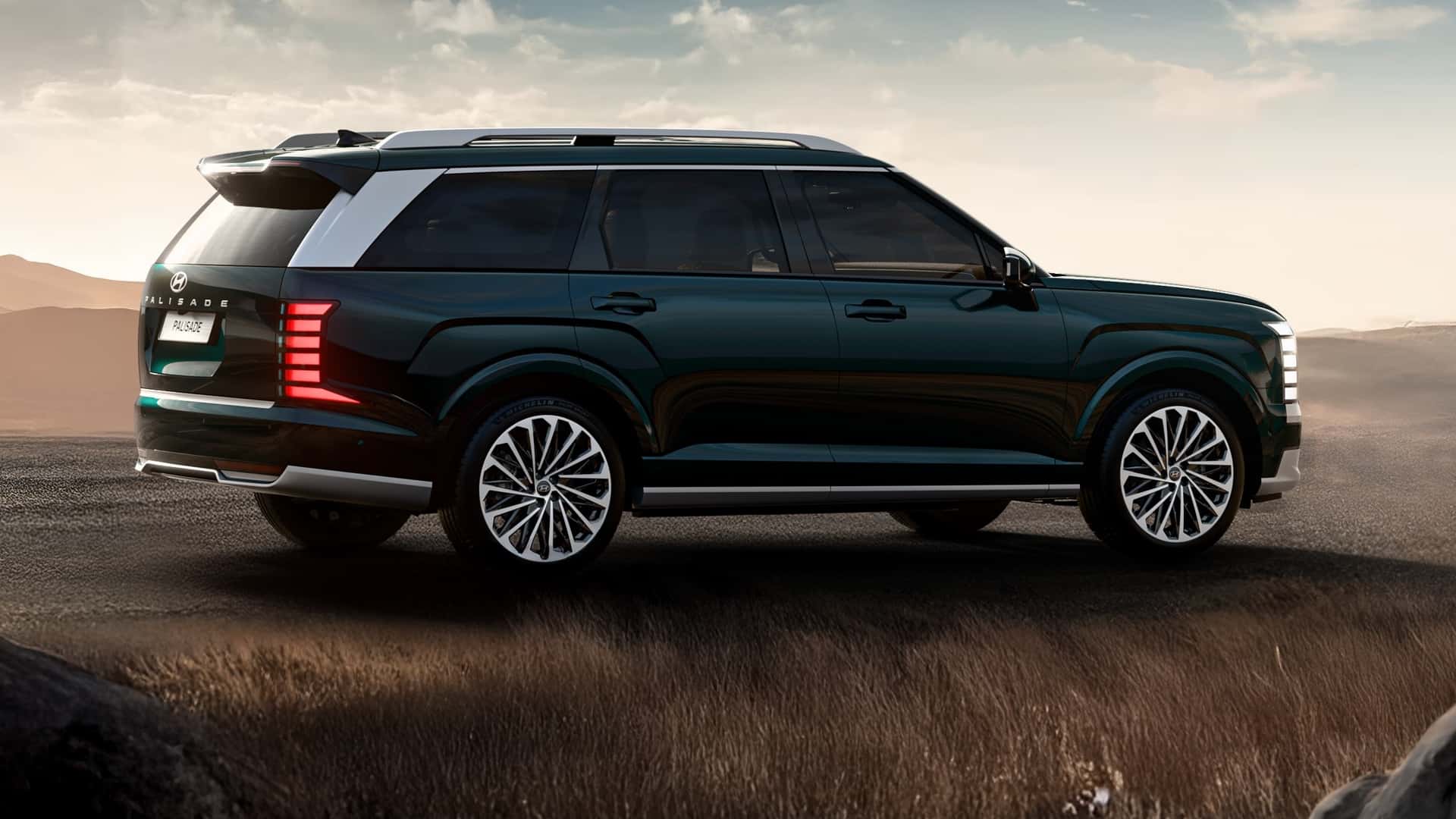 2026 Hyundai Palisade vista posteriore 2026 Hyundai Palisade vista posteriore