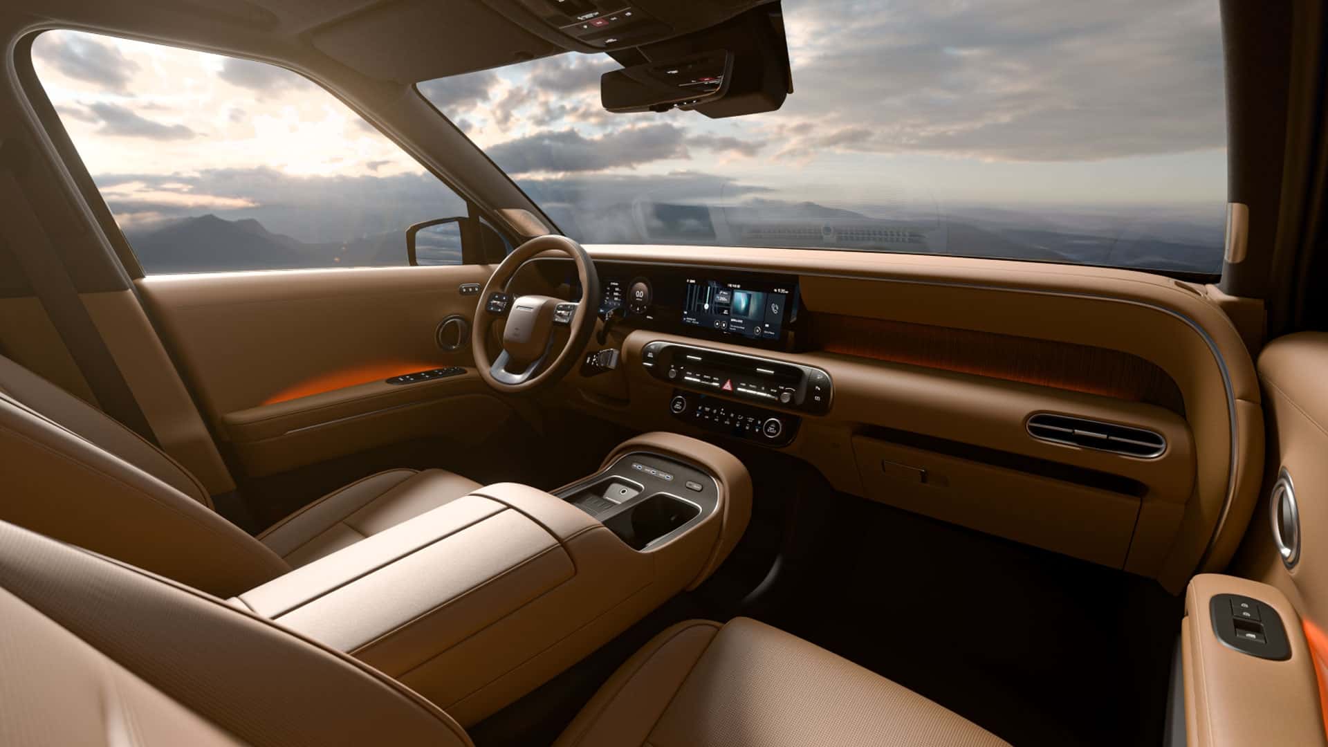 Hyundai Palisade (2026): vista interna 2026 Hyundai Palisade Interni