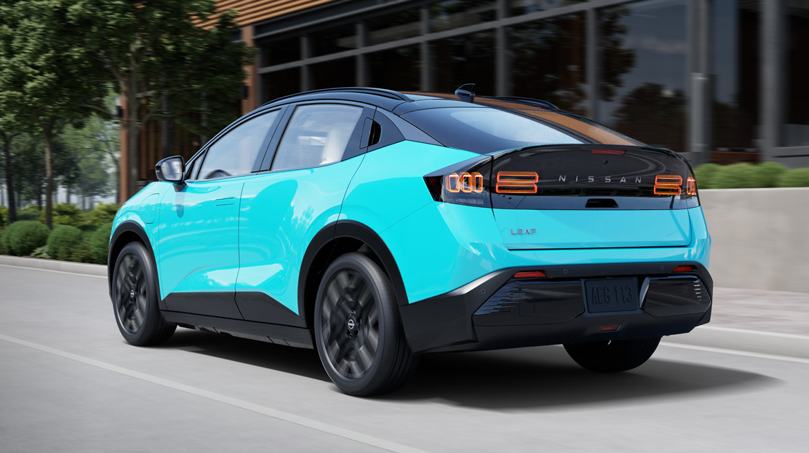 Il nuovo Nissan Leaf Platinum+ - esterno