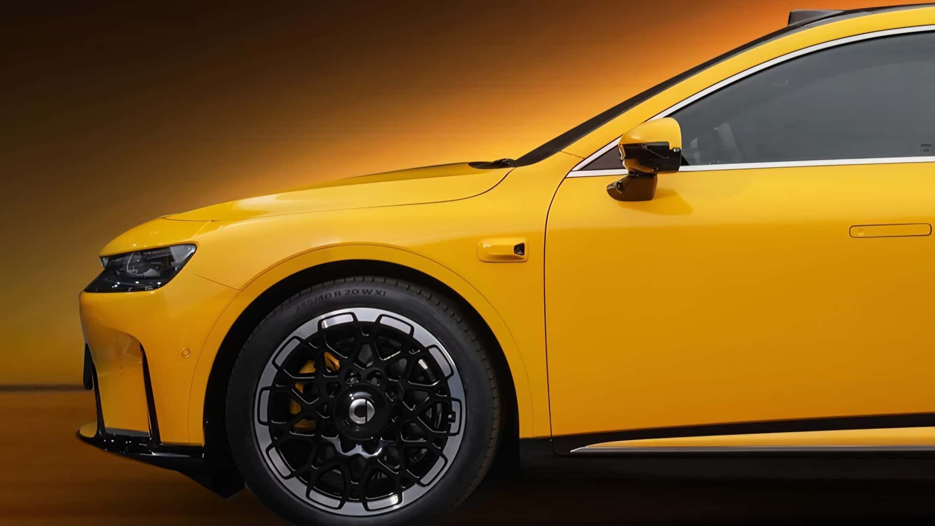 Dettaglio del cerchio della Smart #6