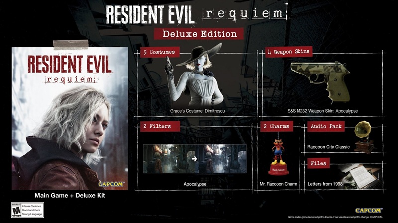 Immagine Edizione Deluxe di Resident Evil Requiem