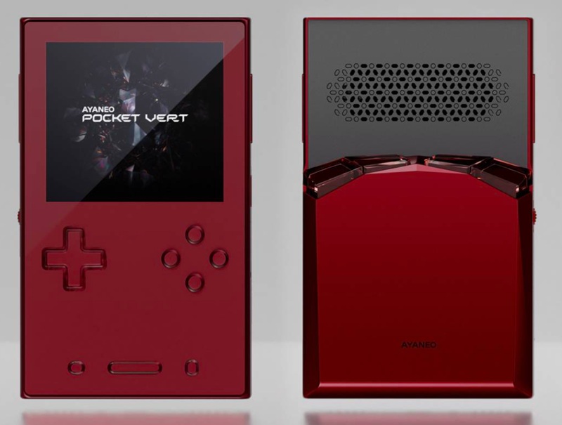 Ayaneo Pocket Vert con display ad alta risoluzione