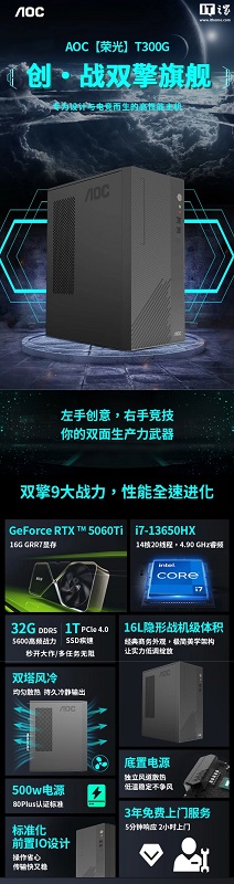 AOC Honor T300G computer desktop compatto