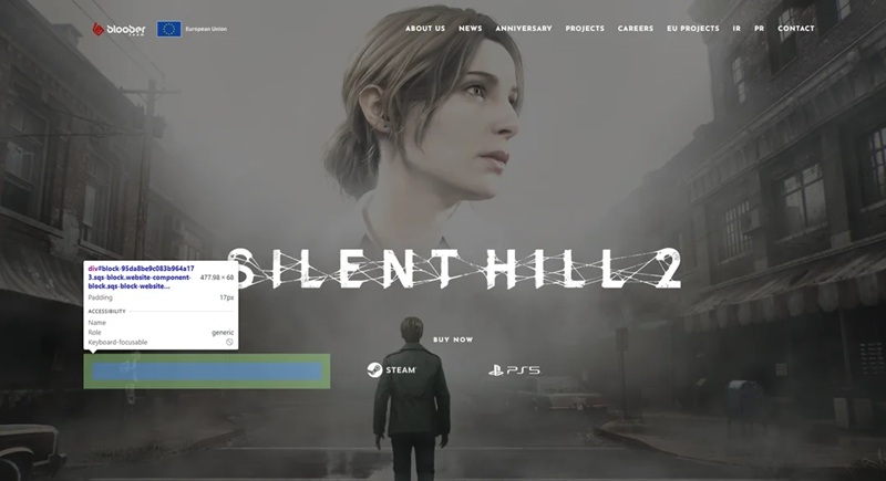 Screenshot da Silent Hill 2