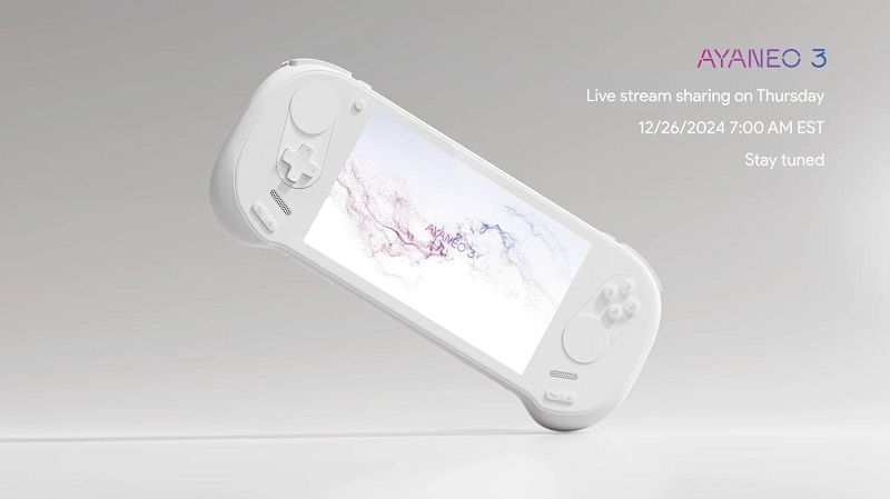 Immagine del dispositivo di gioco portatile AYANEO 3