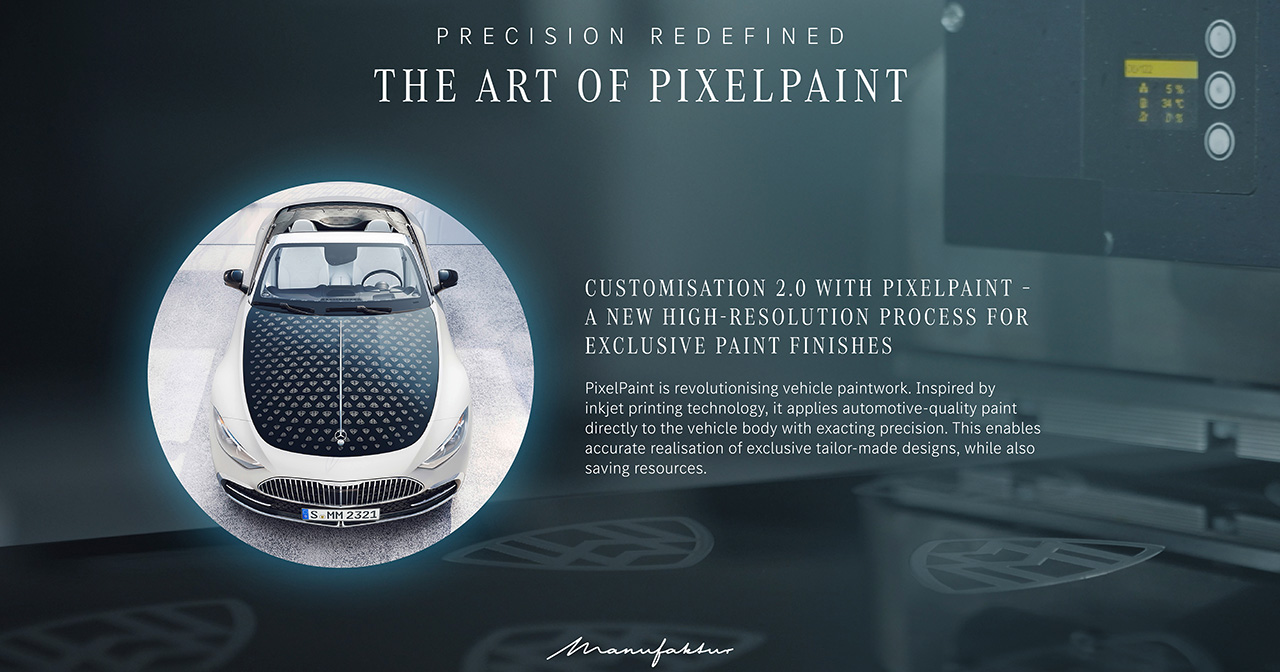 Presentazione della tecnologia PixelPaint Presentazione della tecnologia PixelPaint Mercedes-Benz