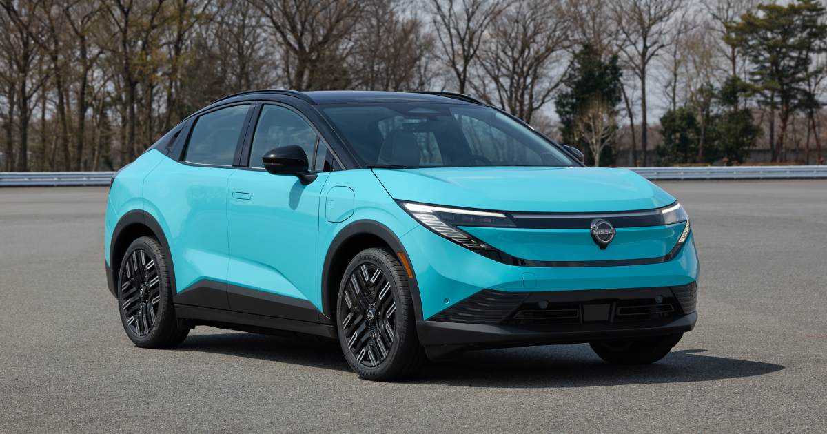 Design della nuova Nissan Leaf 2026