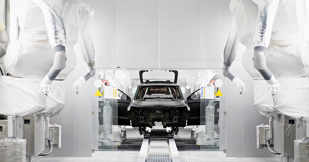 Verniciatura dell'auto. Foto: Škoda Auto