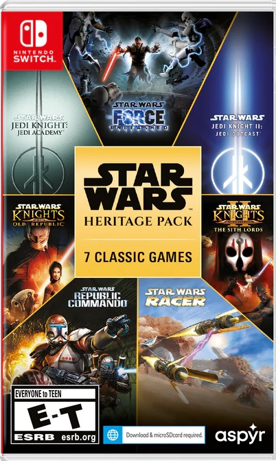 Un grande regalo per i fan: è stata annunciata un'edizione fisica dello Star Wars Heritage Pack per Nintendo Switch. Includerà sette giochi dell'iconica serie-2 Un grande regalo per i fan: è stata annunciata un'edizione fisica dello Star Wars Heritage Pack per Nintendo Switch. Includerà sette giochi dell'iconica serie-2