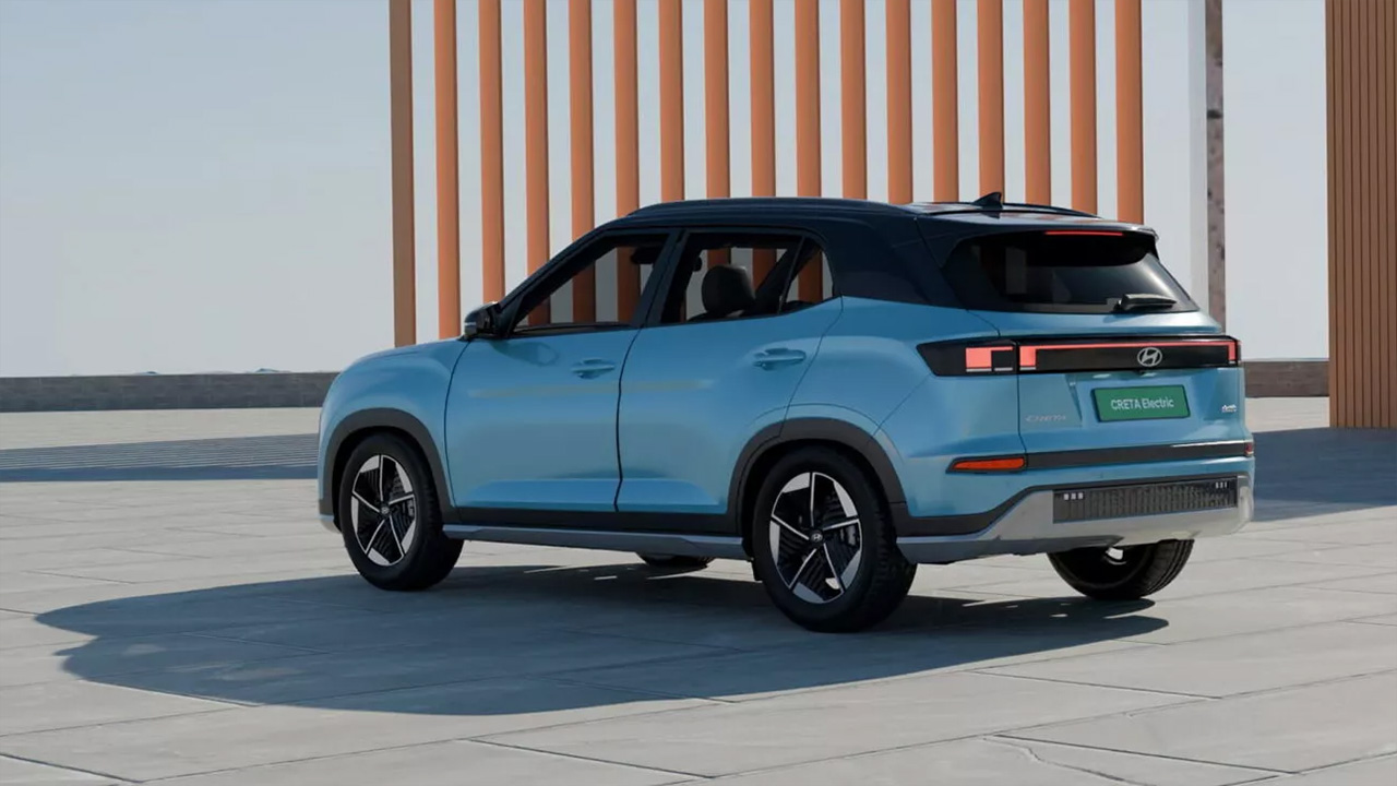 Hyundai Creta Electric - Vista laterale Hyundai Creta Electric - Vista laterale