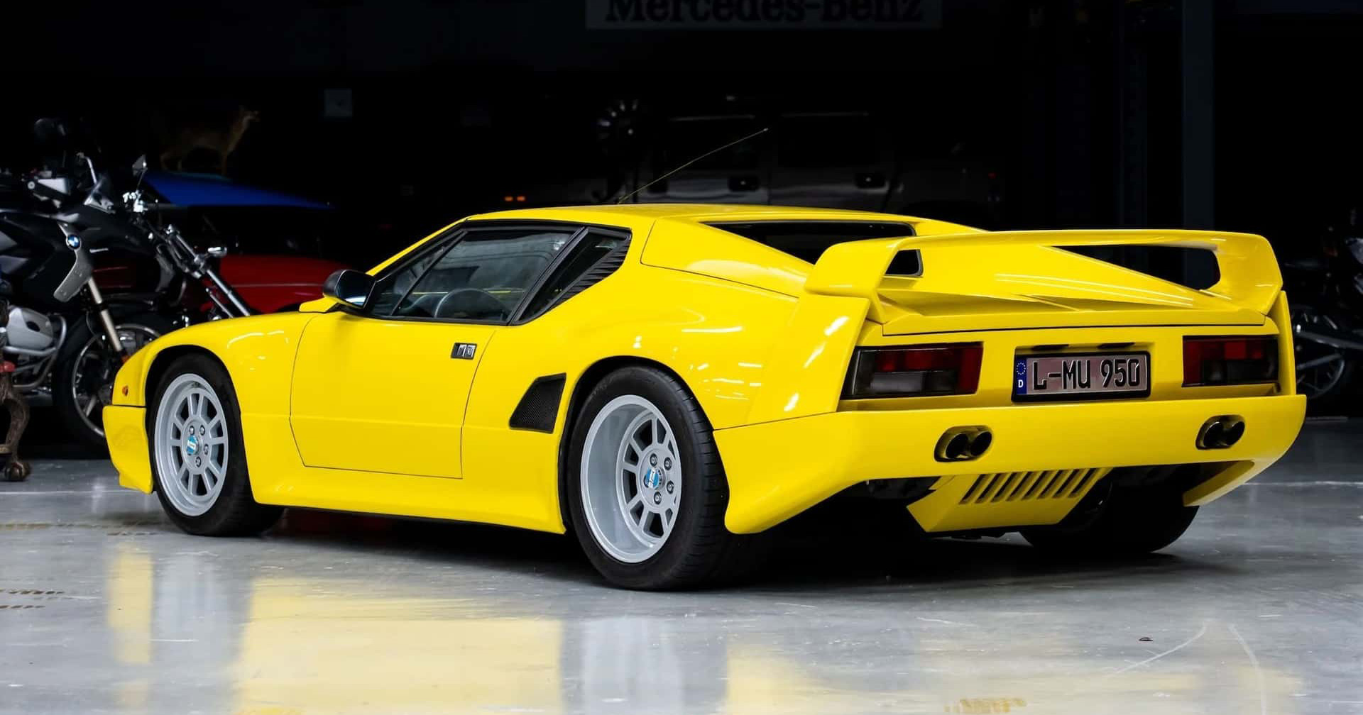 De Tomaso Pantera 90 Si in movimento
