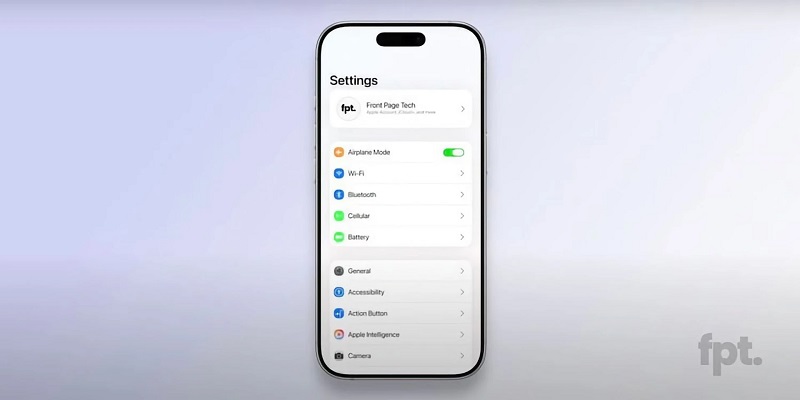 Nuova interfaccia Haptic Touch in iOS 19