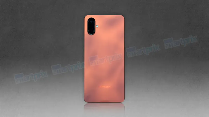Render del Samsung Galaxy F06 nel colore arancione Render del Samsung Galaxy F06 nel colore arancione