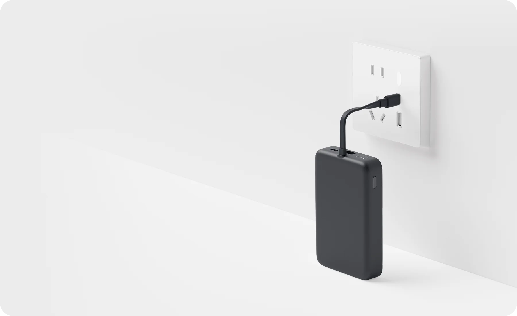 Power Bank 33W Magnetic Power Bank 10000 in black Power Bank 33W Magnetic Power Bank 10000 in black