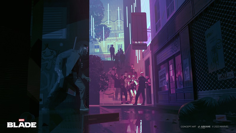 Vampiri a Parigi: svelati i concept art del gioco d'azione Marvel's Blade di Arkane Studios-4 Vampiri a Parigi: svelati i concept art del gioco d'azione Marvel's Blade di Arkane Studios-4