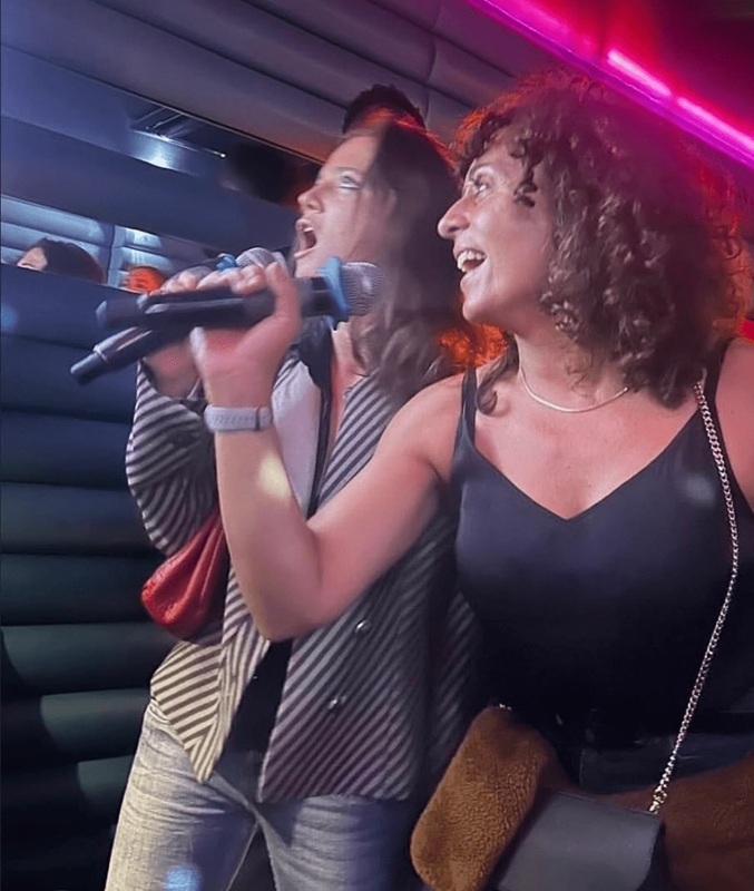 Scena emozionale con gli attori