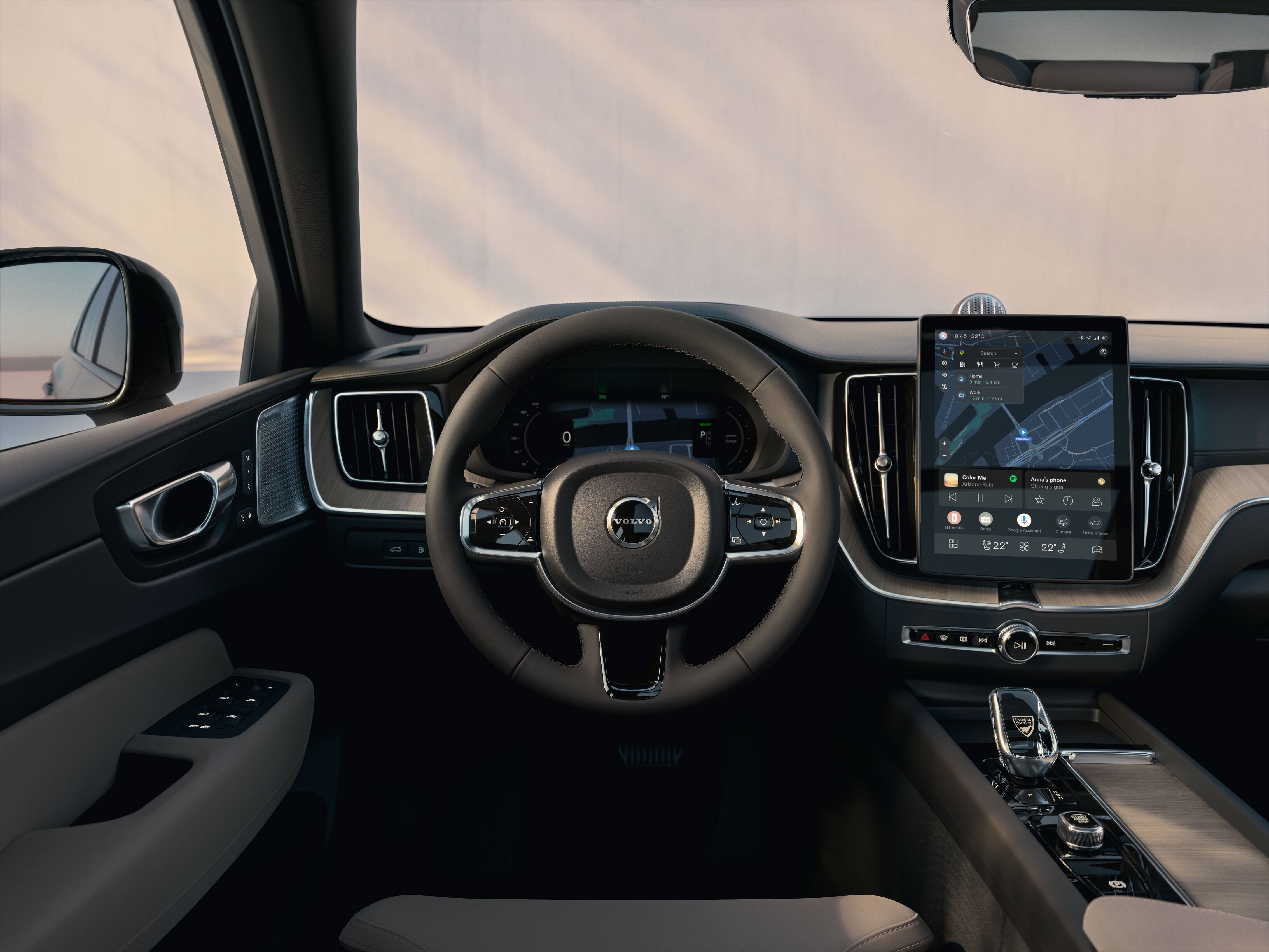 Interni della Volvo XC60 aggiornata