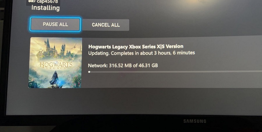 Gli utenti affermano che il pre-load di Hogwarts Legacy è già disponibile sulle console Xbox Series-2 Gli utenti affermano che il pre-load di Hogwarts Legacy è già disponibile sulle console Xbox Series-2
