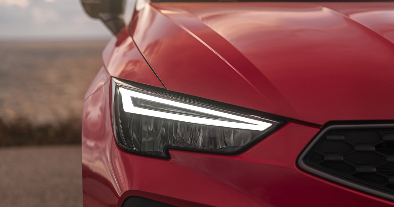 Vista frontale Seat Ibiza