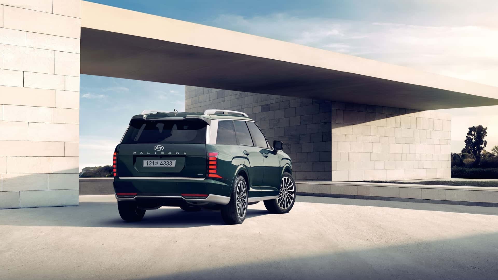 Hyundai Palisade vista frontale Hyundai Palisade vista frontale