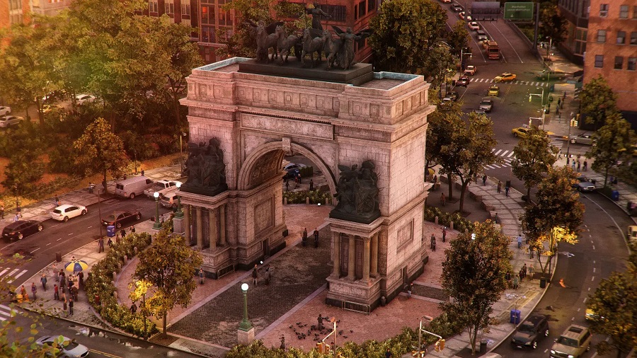 Panorami straordinariamente dettagliati della città di New York nei nuovi screenshot del gioco d'azione Marvel's Spider-Man 2 di Insomniac Games-4 Panorami straordinariamente dettagliati della città di New York nei nuovi screenshot del gioco d'azione Marvel's Spider-Man 2 di Insomniac Games-4