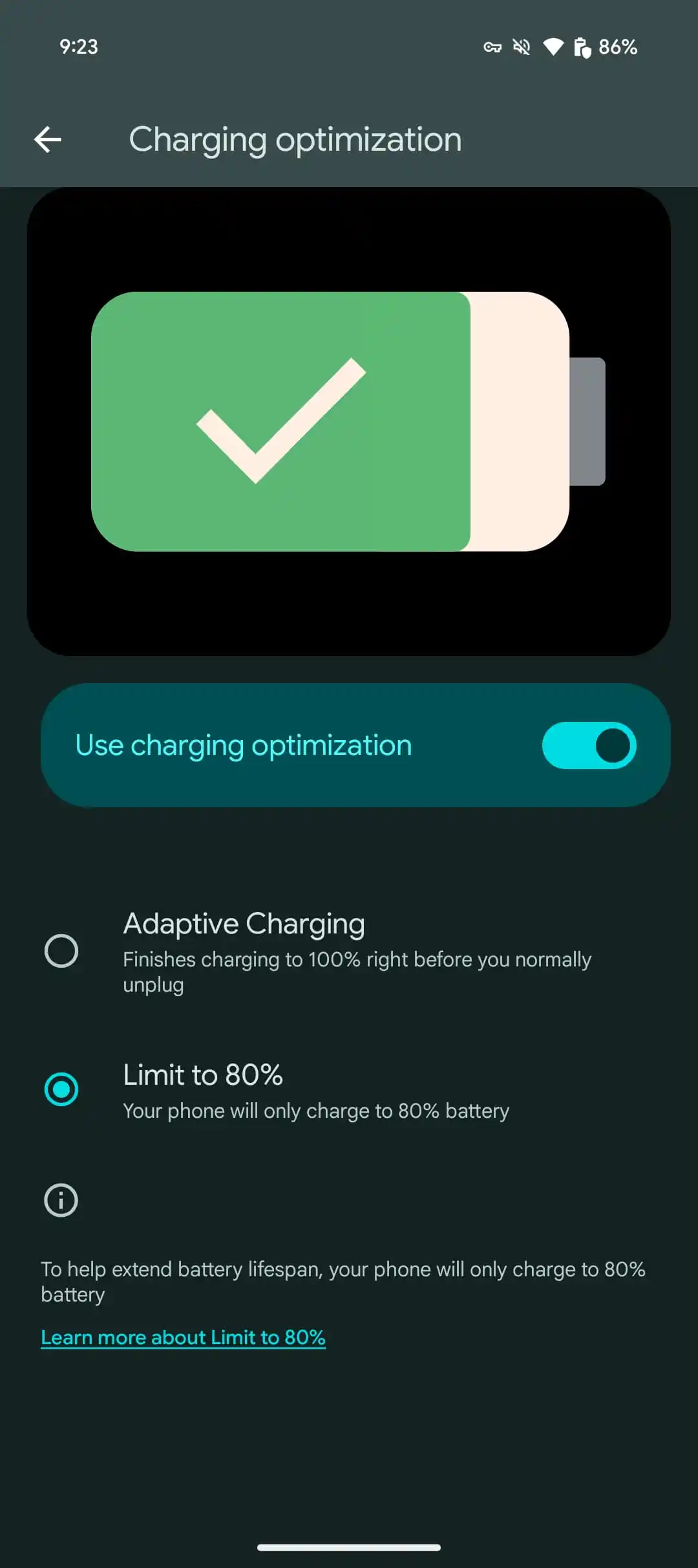 Nuovo design delle impostazioni della batteria Nuovo design delle impostazioni della batteria