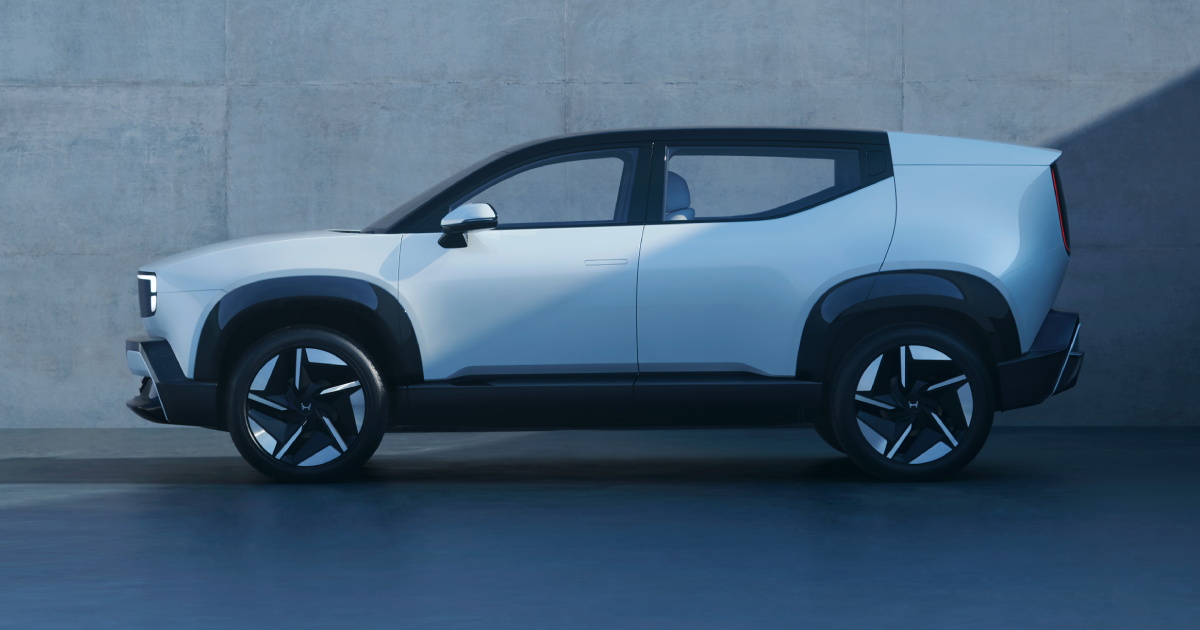 Parte posteriore del prototipo Honda 0 Alpha