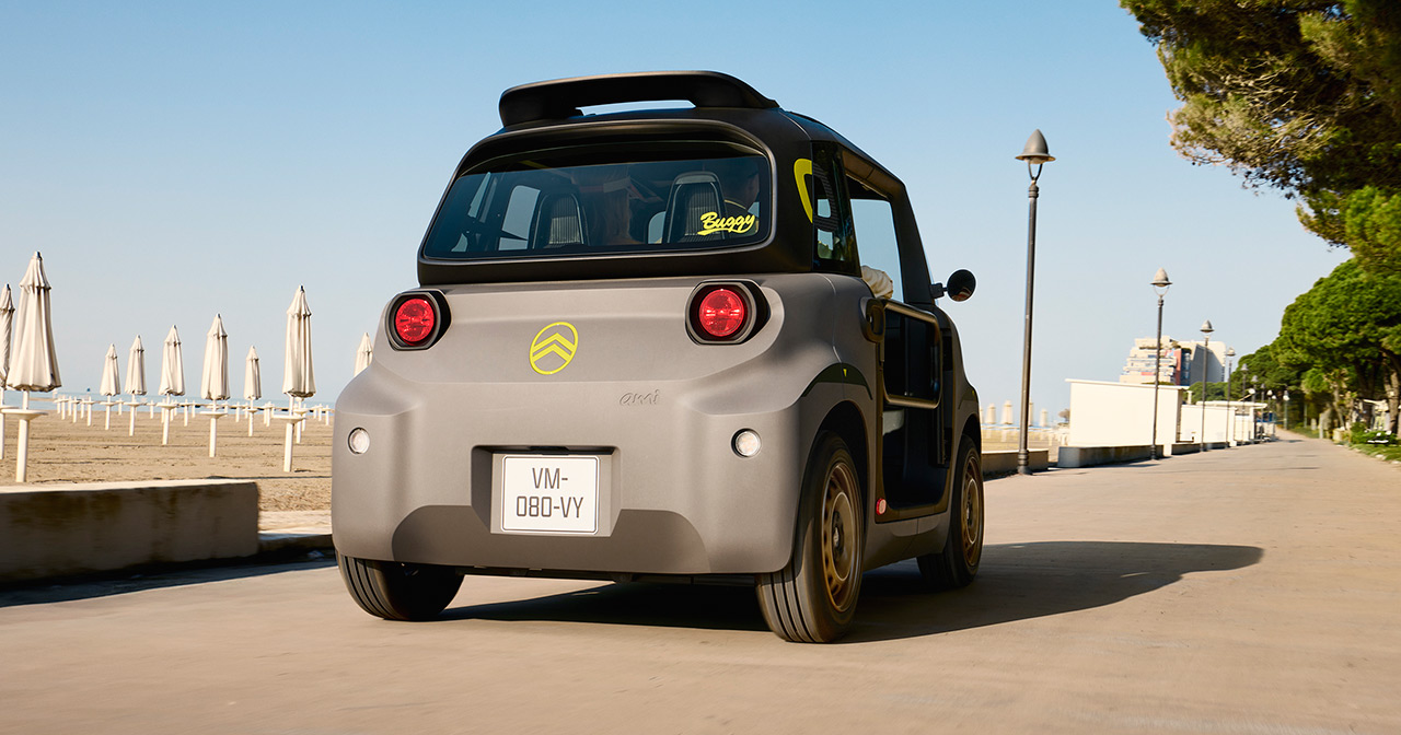 Profilo del rinnovato Ami Buggy