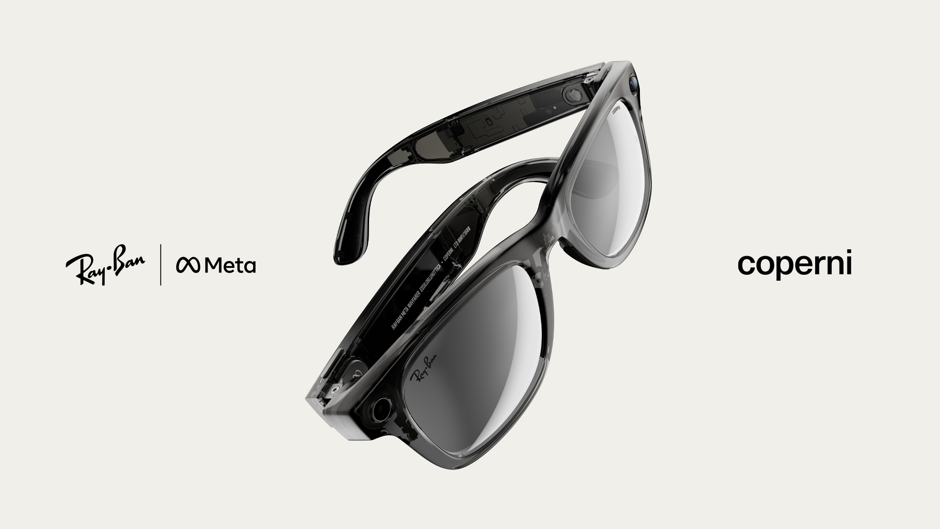 Ray-Ban Meta x smartphone Coperni