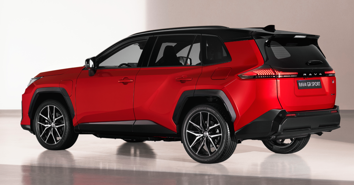 Design sportivo del Toyota RAV4 GR Sport