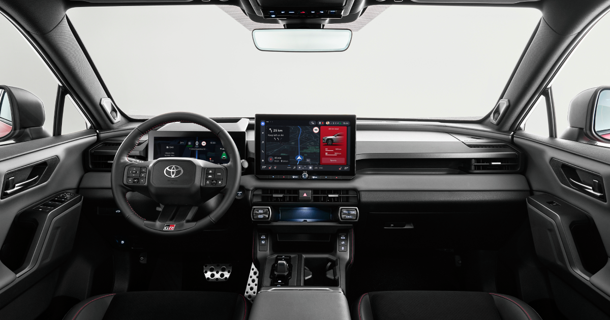 Sedili sportivi del Toyota RAV4 GR Sport