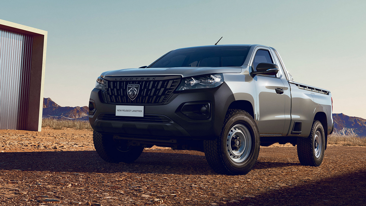 Il Peugeot Landtrek aggiornato: vista dalla piattaforma del camion Il Peugeot Landtrek aggiornato: vista dalla piattaforma del camion
