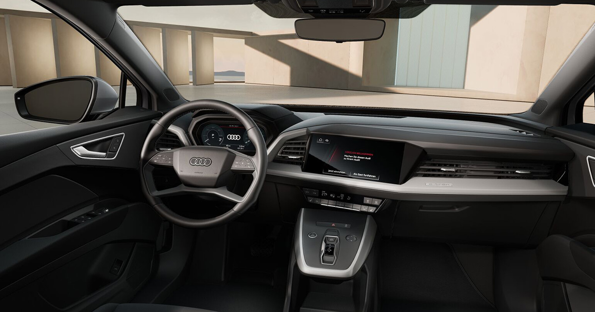 Interni dell'Audi Q4 e-tron Interni dell'Audi Q4 e-tron